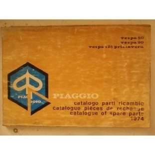 PIAGGIO VESPA 50 90 125 1974